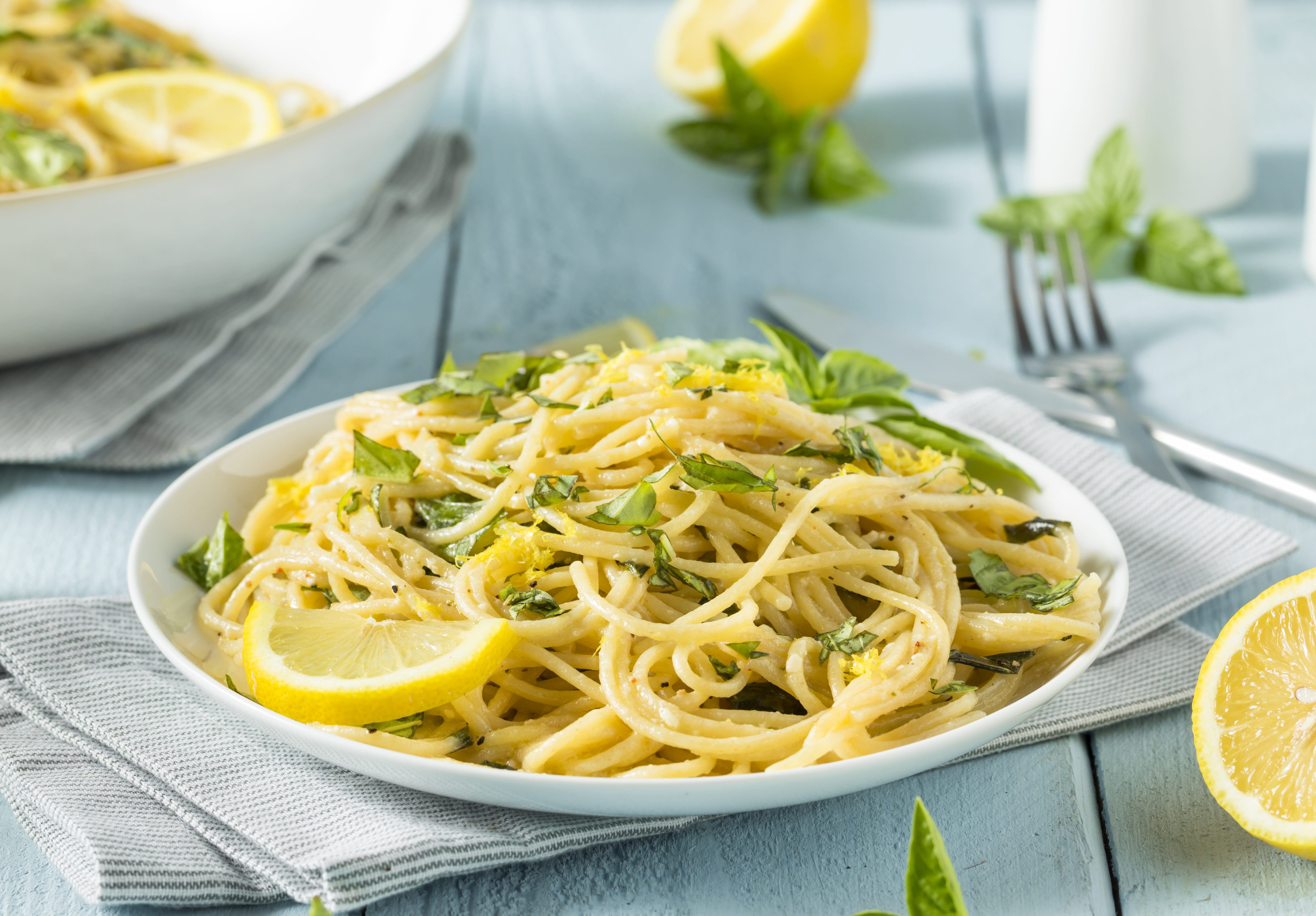 BASIL & LEMON SPAGHETTI