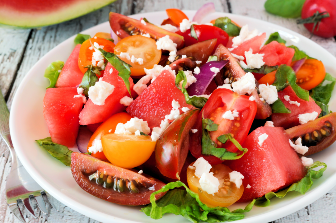 TOMATO, MELON & FETA SALAD Paul Wallace Fitness