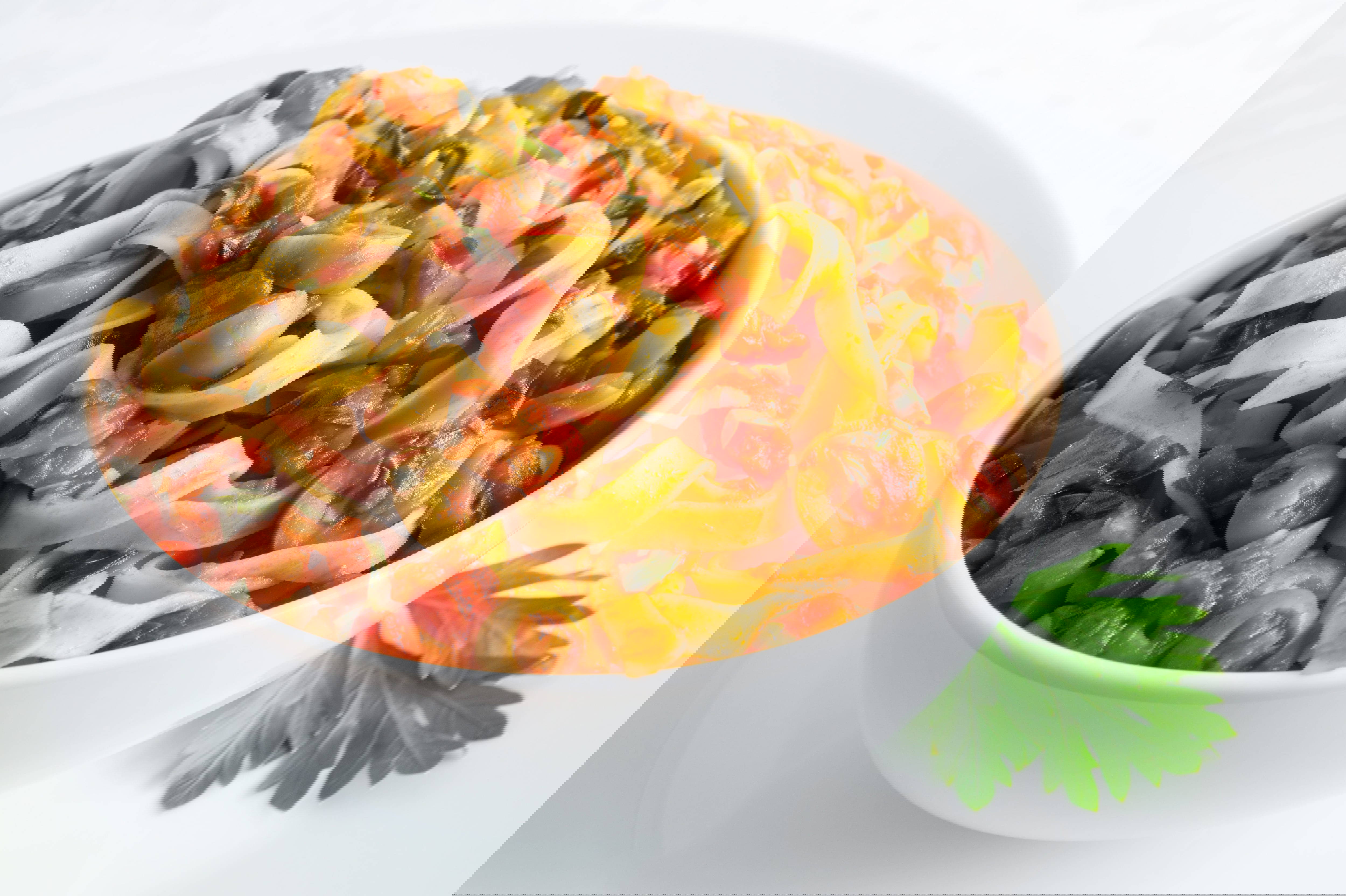 TAGLIATELLE PUTTANESCA