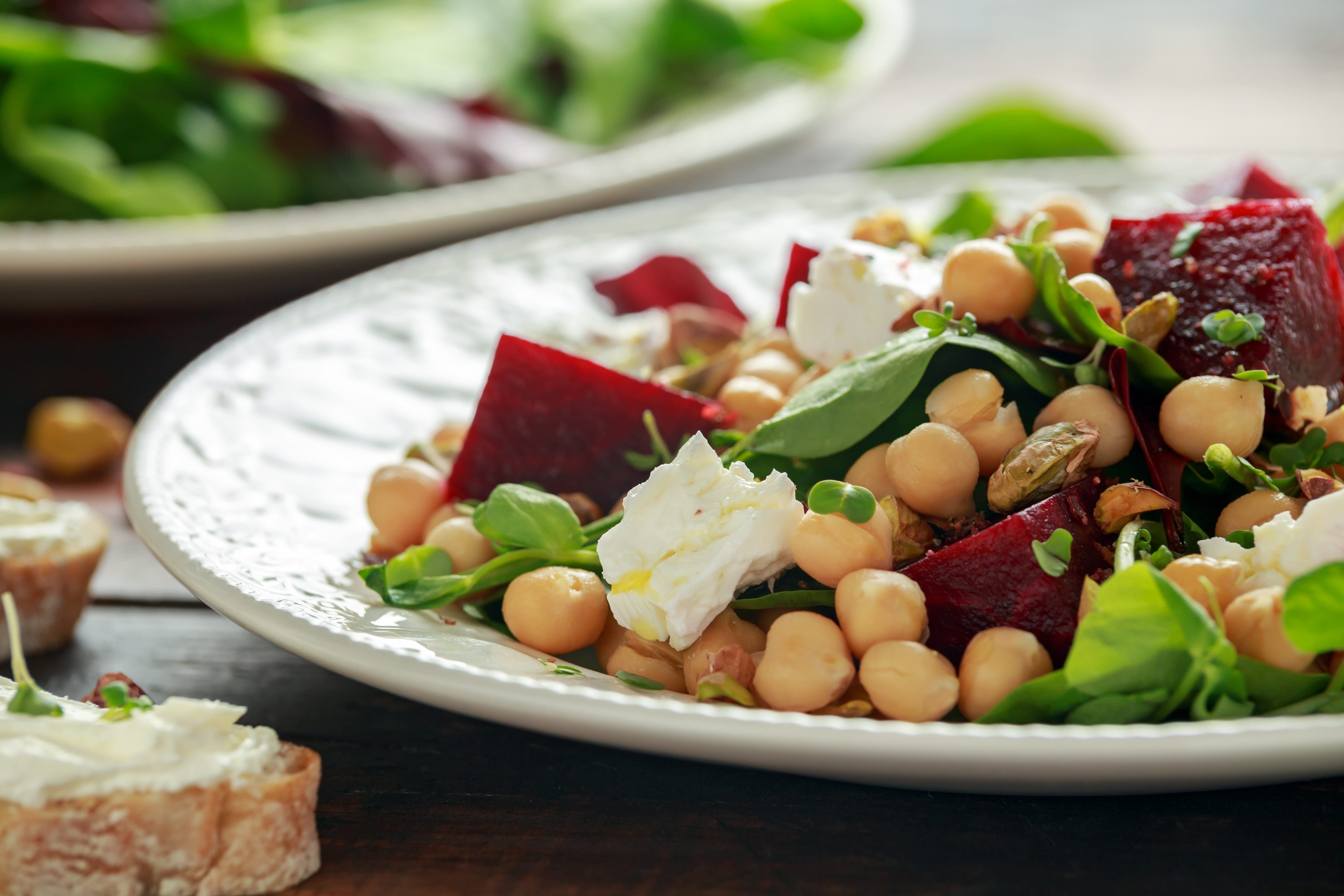 BEETROOT, CHICKPEA, FETA & WALNUT SALAD