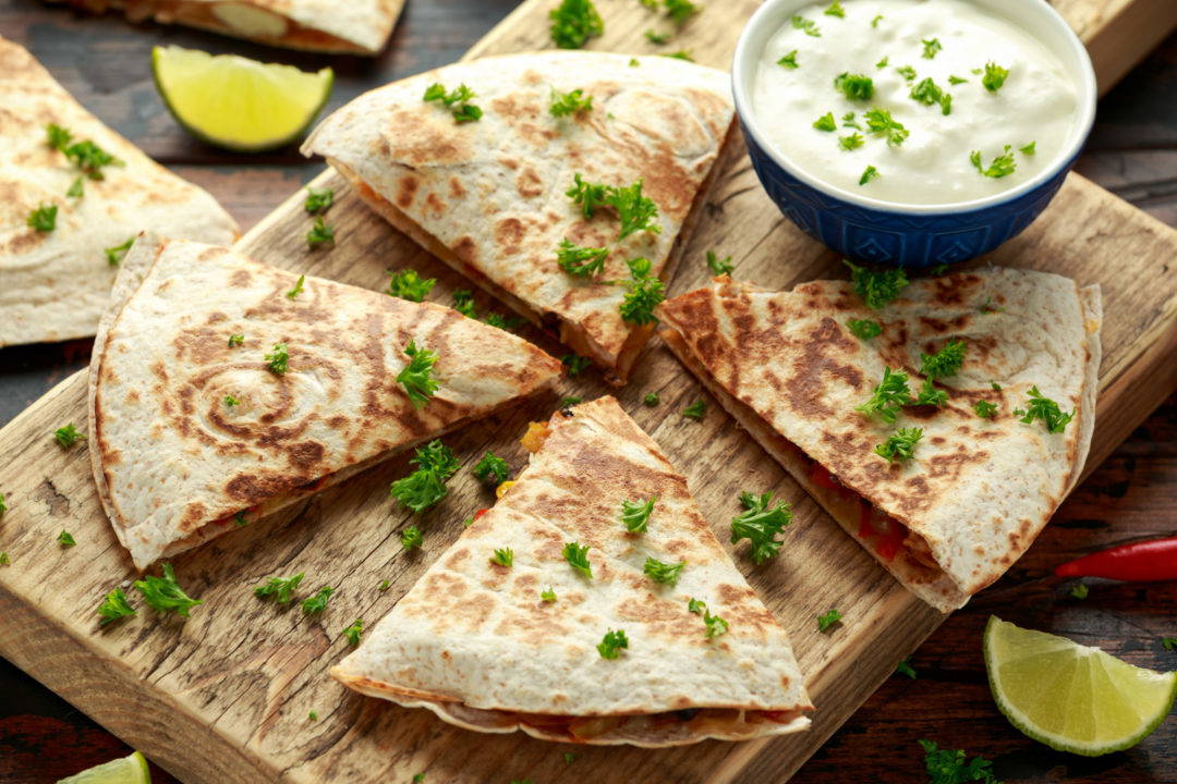 REFRIED BEAN QUESADILLAS Paul Wallace Fitness