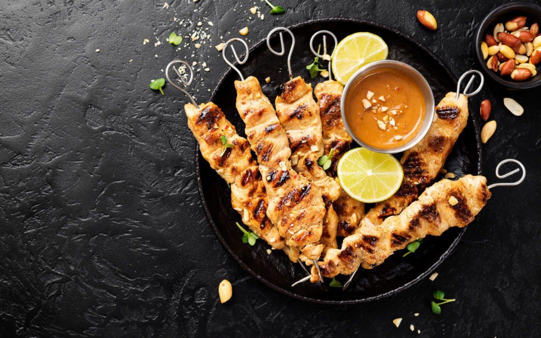 CHICKEN SATAY SKEWERS