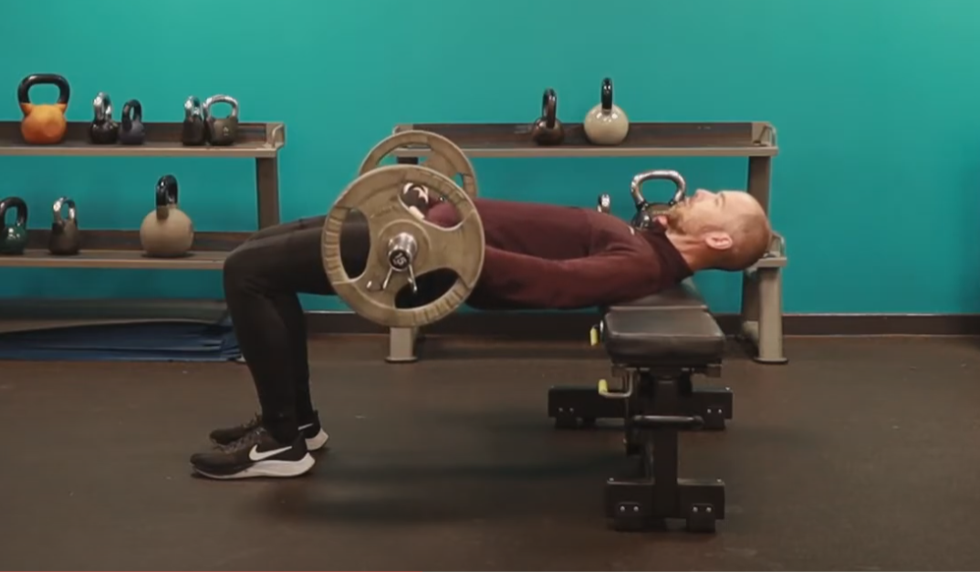 BB Glute bridge Paul Wallace Fitness