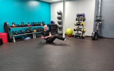 Kettlebell Russian twist