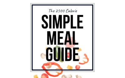 The 2500 Calorie Simple Meal Guide